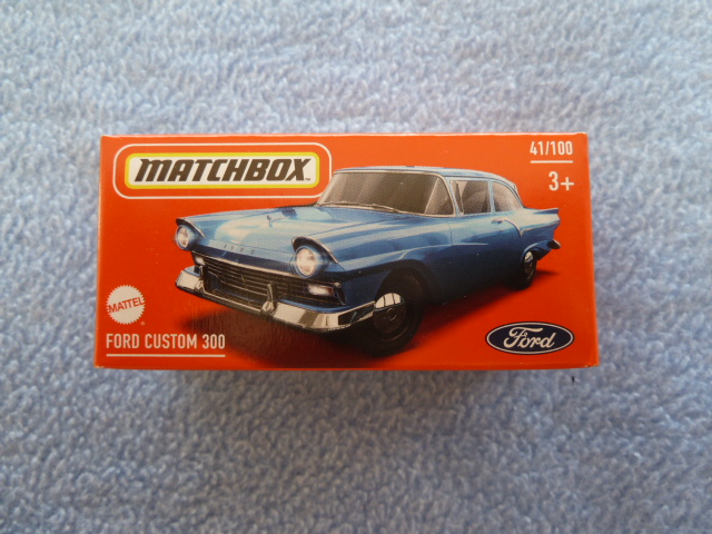 Matchbox - 2023 - Mainline - Carton packed - FORD CUSTOM 300 - 41/100 - Light blue