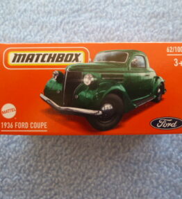 Matchbox - 2023 - Mainline - Carton packed - 1936 FORD COUPE - 62/100 - Green