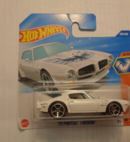 Hotwheels - Mainline - '73 PONTIAC FIREBIRD - 230/250 - 8/10 - White