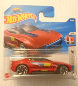 Hotwheels - Mainline - ALPHA PURSUIT - 18/250 - 2/5 - HW First Response - Red
