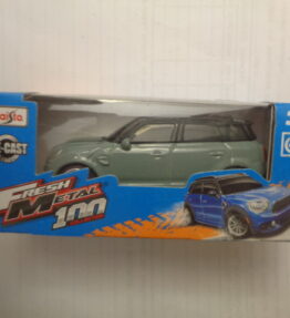 Maisto - Fresh Metal 100 Collection - MINI COOPER COUNTRYMAN - Silver grey with black top