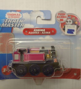 Fisher Price - Thomas & Friends - Track Master - Push Along - ASHIMA - Steam loco - Pink & black