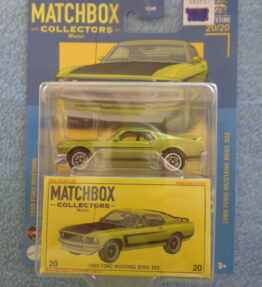 Matchbox - Collectors - 1969 FORD MUSTANG BOSS 302 - 20/20 - Green