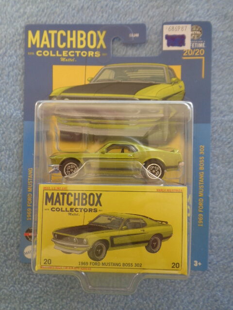 Matchbox - Collectors - 1969 FORD MUSTANG BOSS 302 - 20/20 - Green