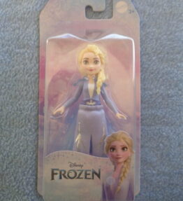 Dolls - Mattel - Disney Small Dolls - 3.5 inch - Disney frozen - ELSA - HLW98 - Light violet color dress