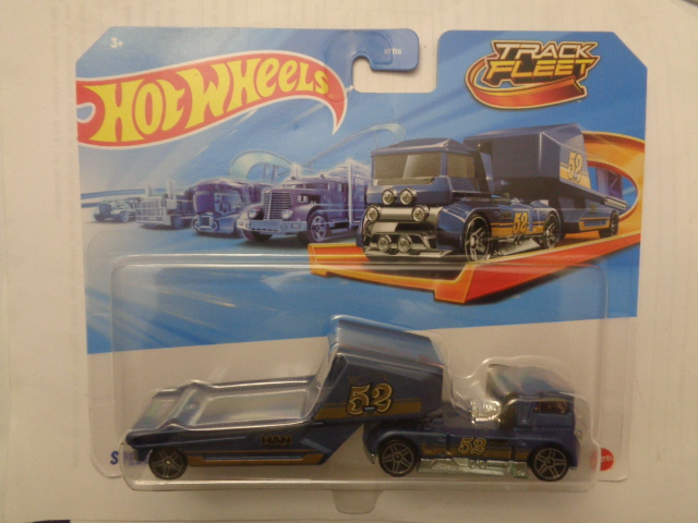 Hotwheels - 2025 - Track Fleet - SPEED BLASTER - Dark blue