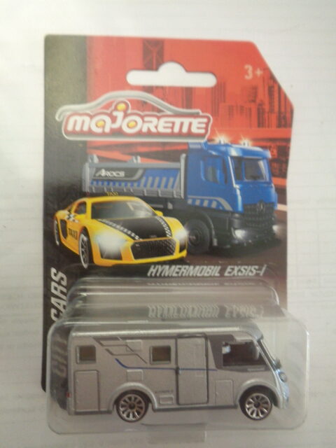 Majorette - City Cars - HYMERMOBIL EXSIS-I - Caravan - Silver