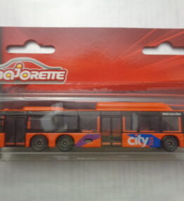 Majorette - City Bus - MAN LION'S CITY BUS - City transport bus - Orange red