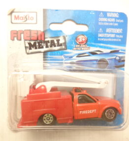 Maisto - Fresh Metal - FIRE TRUCK WITH RECLINING LADDER - Red - Our ref. 022