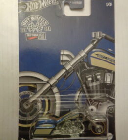 Hotwheels - 2023 - Motorcycle Club - BAD BAGGER - 1/5 - Blue silver