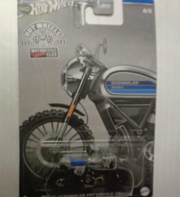 Hotwheels - 2023 - Motorcycle Club - DUCATI SCRAMBLER HOT WHEELS EDITION - 4/5 - Blue grey