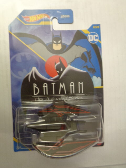 Hotwheels - 2021 - Batmobiles - DC - Batman - The Animated Series - BATWING - 8/20 - Black with red stripes