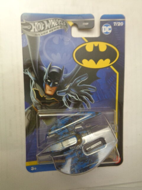 Hotweels - Silver Series - 2024 - Batmobiles - DC - BATPLANE - 7/20 - Blue
