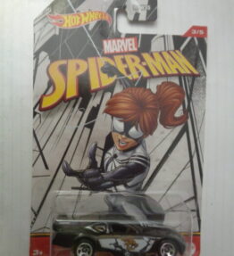 Hotwheels - Long Cards - Marvel - Spiderman - CIRCLE TRACKER - 3/5 - Black