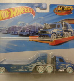 Hotwheels - 2024 - Track Fleet - SEMI RODGER DODGER - Light blue