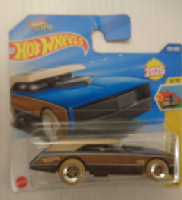 Hotwheels - 2025 - Mainline - SMALL BLOC - 135/250 - 9/10 - Blue with wide brown stripes t sides
