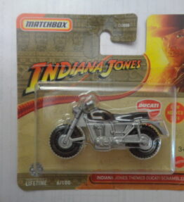 Matchbox - 2024 - Mainline - Indiana Jones - THEMED DUCATI SCRAMBLER - 6/100 - Motorcycle