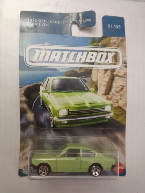 Matchbox - 2024 - Long Cards - 1975 OPEL CADETT COUPE GTE - 01/05 - Light green