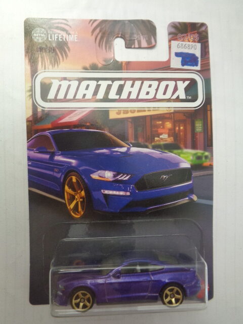 Matchbox - 2025 - Long Cards - Local Cruisers Series - 2019 FORD MUSTANG COUPE - 02/05 - Purple