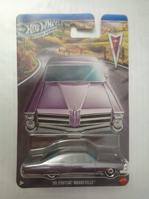 Hotwheels - 2025 - Silver Series - Pontiac Series - '65 PONTIAC BONNEVILLE - 3/5 - Purple - Metal base