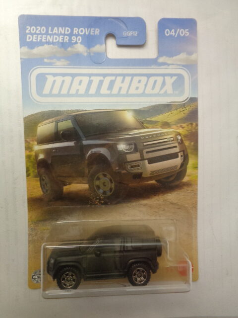 Matchbox - 2025 - Long Cards - 2020 LAND ROVER DEFENDER 90 - 04/05 - Anthracite black