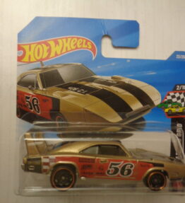 Hotwhels - 2025 - Mainline - '69 DODGE CHARGER DAYTONA - 23/250 - 2/10 - Gold - Metal base