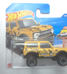 Hotwheels - Mainline - '21 FORD BRONCO - 20/250 - 1/10 - Jeep - Orange