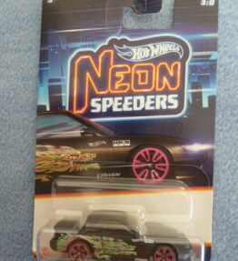 Hotwheels - 2024 - Neon Speeders - NISSAN SILVIA S13 - 3/8 - Black with green graphics