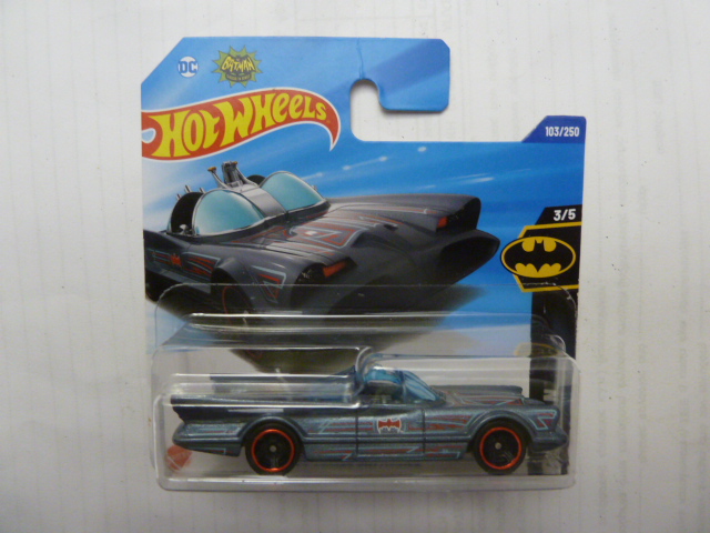 Hotwheels - Batmobiles - TV SERIES BATMOBILE - 103/250 - 3/5 - Light grey