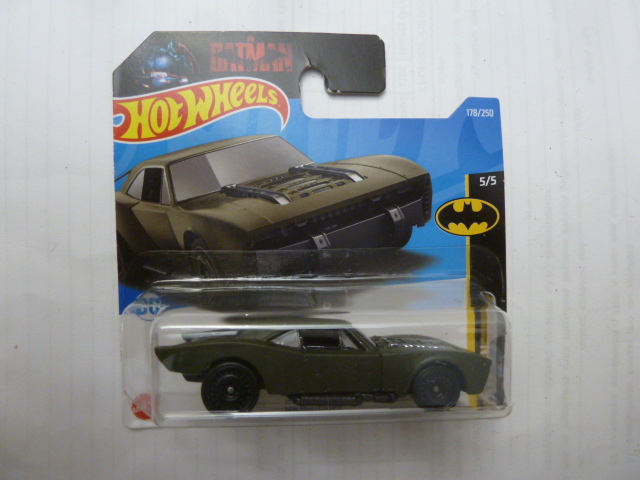 Hotwheels - 2022 - Batmobiles - BATMOBILE - 178/250 - 5/5 - Army green