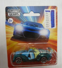 Turbo Gears - Collectible Car - FANCY PASSENGER VINTAGE CAR - ref. # 010 - Fully covered on graphics