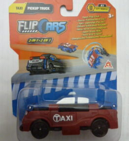 Alpha Group - Flip Cars - 2020 - TAXI transforming to PICKUP TRUCK - City vehicle - 01 - Red blue