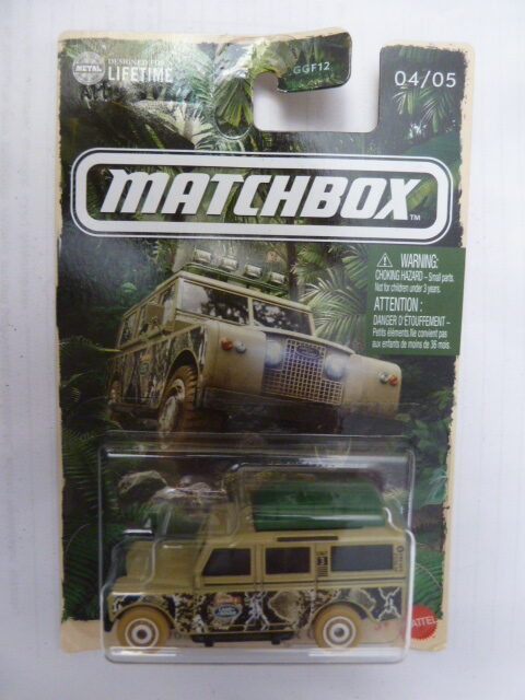 Matchbox - 2025 - Jungle Series - 1966 - LAND ROVER GEN II - 4/5 - Beuge
