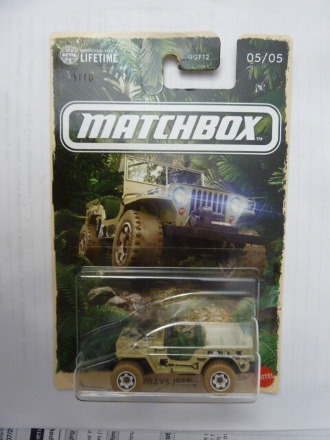 Matchbox - 2025 - Jungle Series - WILLYS JEEP - 5/5 - Beuge