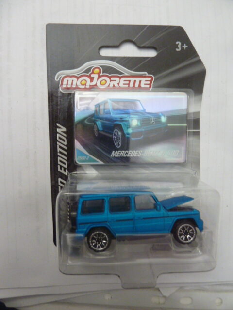Majorette - Limited Edition - MERCEDES BENZ AMG 500 - Series 7 - # 2500-2 - Mercedes Jeep - Blue turquoise