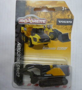 Majorette - Construction - Majorette Volvo Edition - EXCAVATOR EC950F - Volvo crane excavator - Yellow