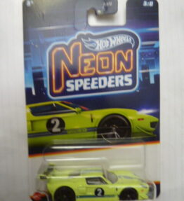 Hotwheels - 2023 - Neon Speeders - FORD GT - # 3 : 8 - Light green