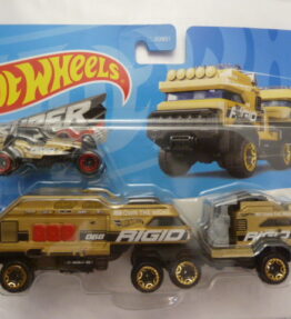 Hotwheels - 2022 - Super Rigs - BAJA BATTALION - Golden color