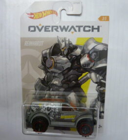 Hotwheels - Long Cards - Overwatch - POWER PANEL - 3/5 - Silver