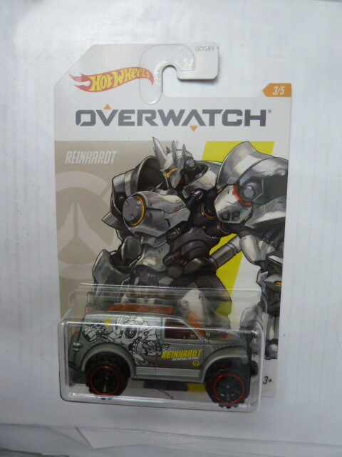 Hotwheels - Long Cards - Overwatch - POWER PANEL - 3/5 - Silver