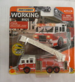 Matchbox - 2021 - Working Rigs - PIERCE VELOCITY - 9/16 - Fire engine - Red white