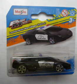 Maisto - Fresh Metal - New Series - LAMBORGHINI MURCHELAGO (POLICE) - Police car - Black - Our ref. # 1006