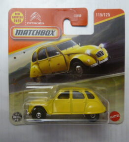 Matchbox - 2024 - Mainline - 1970 CITROEN 2CV - 115/125 - Yellow