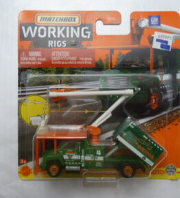 Matchbox - 2021 - Working Rigs - GMC C8500 TOPK CK TREE TRIMMING TRUCK - 10/16 - Green