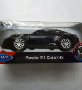 Welly - Scale 1 : 34 - PORSCHE 911 CARRERA 4S - Black