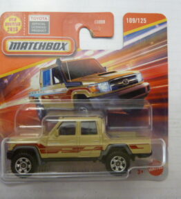 Matchbox - 2024 - Mainline - '17 TOYOTA LAND CFUISER 78 - 109/125 - Double cab pickuo truck - Beuge