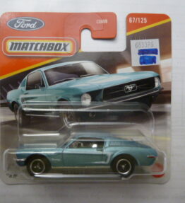Matchbox - 2025 - Mainline - 1968 FORD MUSTANG FASTBACK - 67/125 - Blue grey