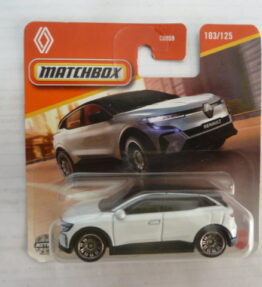 Matchbox - 2024 - Mainline - 2022 RENAULT MEGANE - 103/125 - White with black top