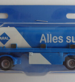 SIKU - Scale 1 : 87 - FUEL TANKER - ARAL - Alles Super - Blue white