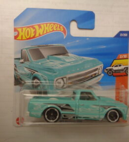 Hotwheels - 2024 - Mainline - '67 CHEVY C10 - 21/250 - 2/10 - Pickup truck - Turquoise